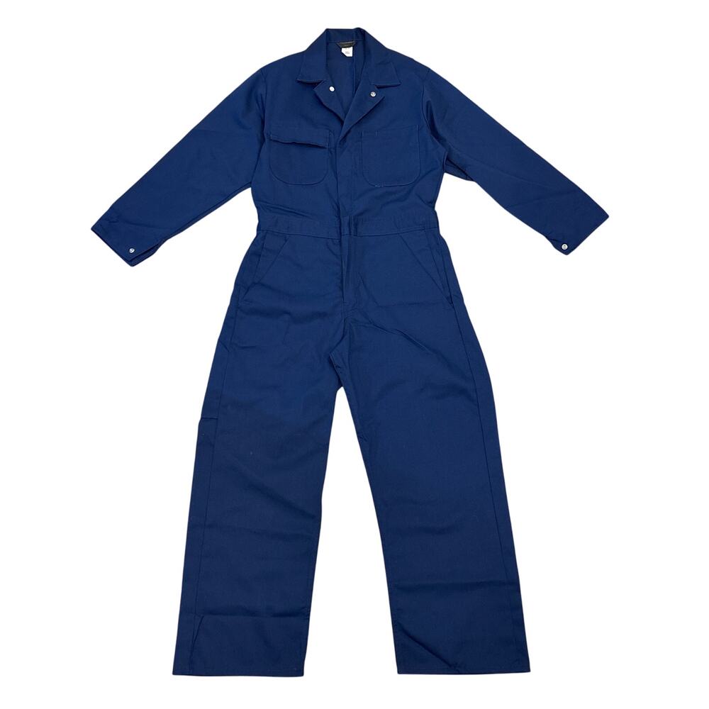 Vtg SEARS Tradewear Sz 36-S Navy Coverall Michael Meyers black label Deadstock